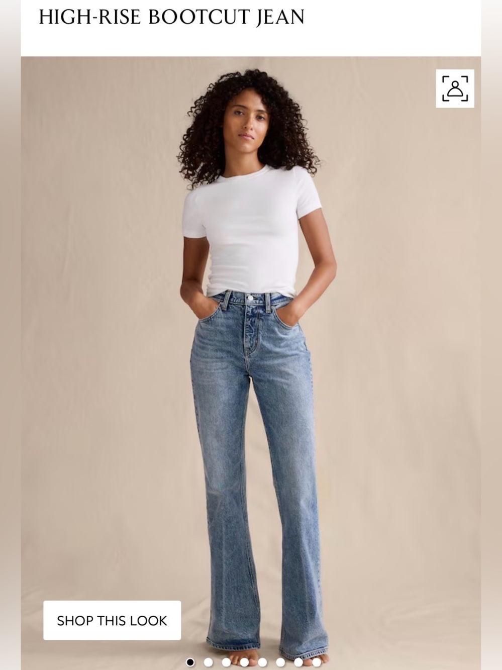 CQY by Anthropologie High-Rise Bootcut Jeans in Medium Blue